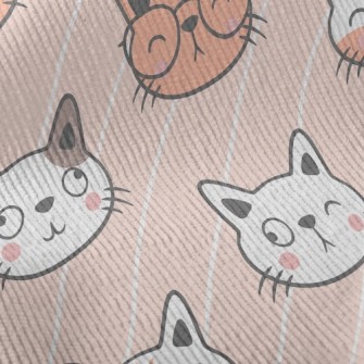 Kitten Funny Expression Standard Corduroy