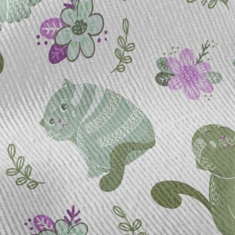 Playing Coquettishly With Kitt Standard Corduroy