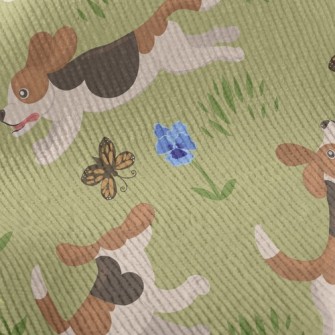 Running Beagle Standard Corduroy