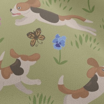 Running Beagle Chiffon