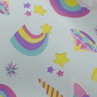 Colorful Rainbow Unicorn Chiffon