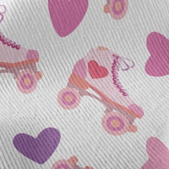 Love Roller Skates Standard Corduroy