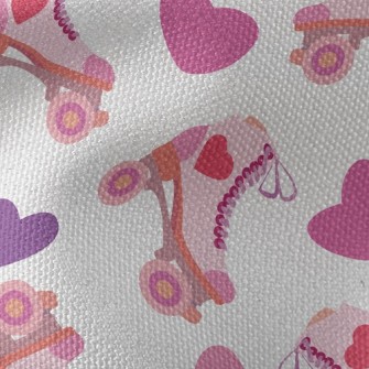 Love Roller Skates Waterproof Canvas