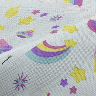 Colorful Rainbow Unicorn Performance Linen