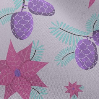 Christmas Floral Decoration Chiffon