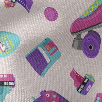 90s TV Games Waterproof Canvas