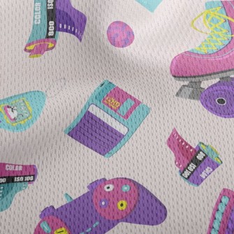 90s TV Games Athletic Mesh Flat Back