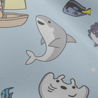 Shark Ray Sunfish Chiffon