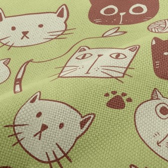 Disdain Expression Kitten Performance Linen