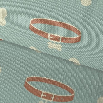 Dog Collar With Bones Waterproof Oxford