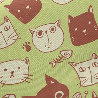 Disdain Expression Kitten Twill