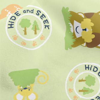 Cat And Mouse Hide And Seek Micro Fleece