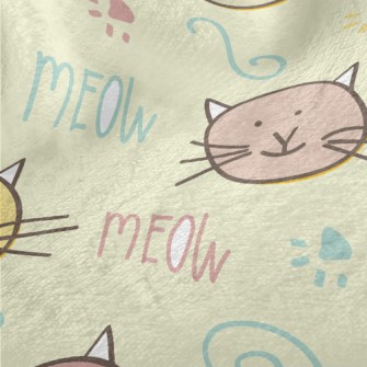 Daze Little Cat With Eyes Minky