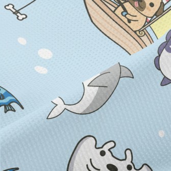 Shark Ray Sunfish Piqué