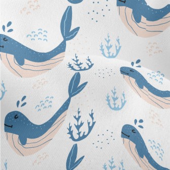 Leisurely Whale Watching Lightweight Performance Linen