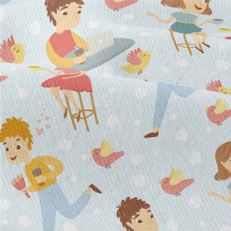 Leisurely Afternoon Tea People Modern Jersey