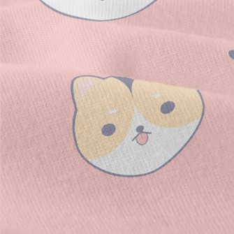 Cute Big-headed Akita Dog Modern Jersey