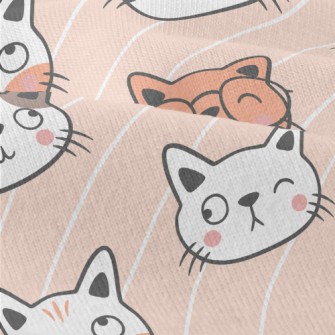 Kitten Funny Expression Modern Jersey