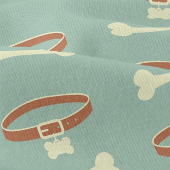 Dog Collar With Bones Modern Jersey