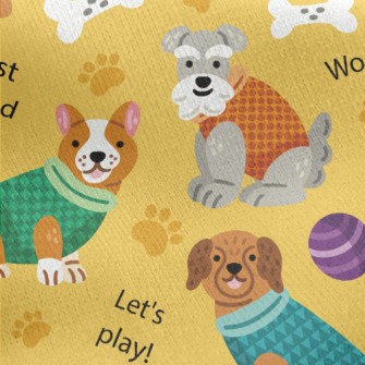 Trendy Clothes For Dogs Jersey Backed Fleece