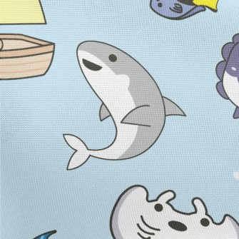 Shark Ray Sunfish Pongee