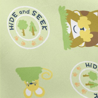 Cat And Mouse Hide And Seek Pongee