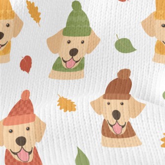 Colorful Fur Hat Labrador Stretch Jersey