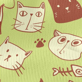 Disdain Expression Kitten Stretch Jersey