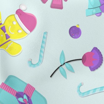 Christmas Decoration Gifts Lightweight Cotton Poplin