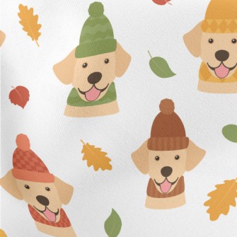 Colorful Fur Hat Labrador Lightweight Cotton Poplin