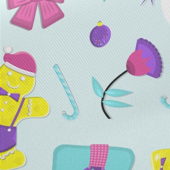 Christmas Decoration Gifts Midweight Cotton Poplin