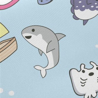 Shark Ray Sunfish Midweight Cotton Poplin