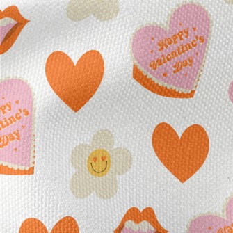Valentine&#39;s Heart Cake Waterproof Canvas