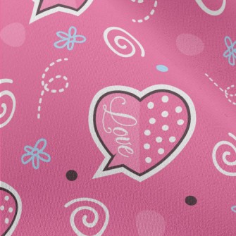 Love Dialogue Box Chiffon