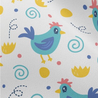 Watery Big Eyed Cock Chiffon