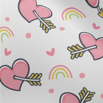 Heart Shot With One Arrow Chiffon