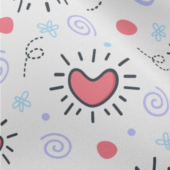 Amazing Little Love Heart Chiffon
