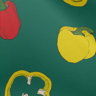 Delicious Red And Yellow Bell  Chiffon