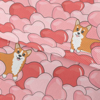 Full Of Love Corgi Waterproof Oxford