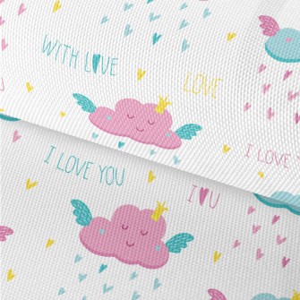 Clouds Love Raindrops Waterproof Oxford