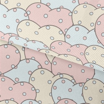 Dots Of Love Waterproof Oxford