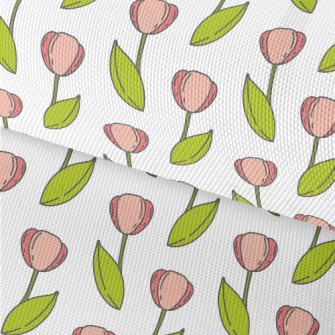 Mini Tulips Waterproof Oxford