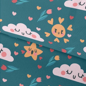 Shy Cloud Star Waterproof Oxford