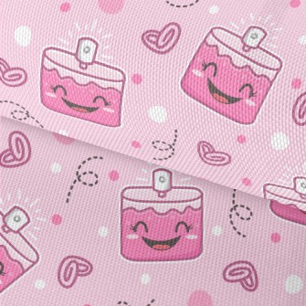 Cute Smiley Face Perfume Waterproof Oxford