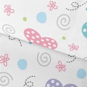 Dot Love Lines Waterproof Oxford