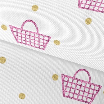 Shiny Shopping Bag Waterproof Oxford