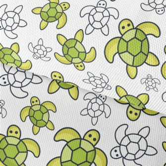 Cute Turtle Waterproof Oxford