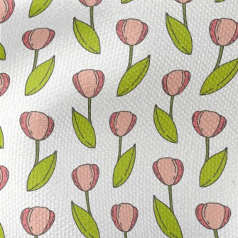 Mini Tulips Waterproof Canvas