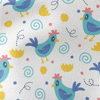 Watery Big Eyed Cock Waterproof Canvas
