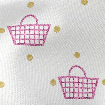 Shiny Shopping Bag Waterproof Canvas